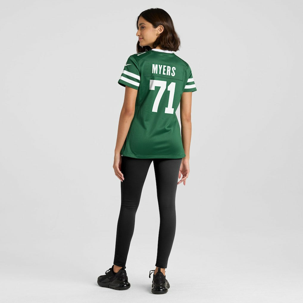 Josh Myers New York Jets Women's Game Jersey Legacy Green - Nike
