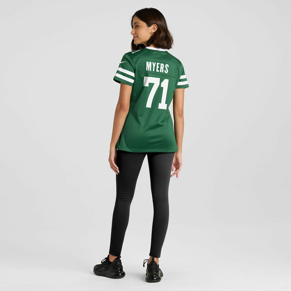 Josh Myers New York Jets Women's Game Jersey Legacy Green - Nike