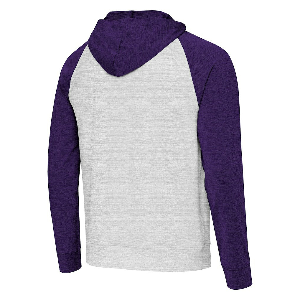 Baltimore Ravens Antigua Urgent Pullover Hoodie Purple/Gray - NFL
