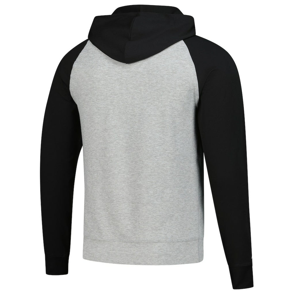 Cincinnati Bengals Antigua Urgent Pullover Hoodie Heather Gray/Black - NFL