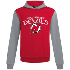 New Jersey Devils - Levelwear Ultimate Mission Pullover Hoodie Red/Gray