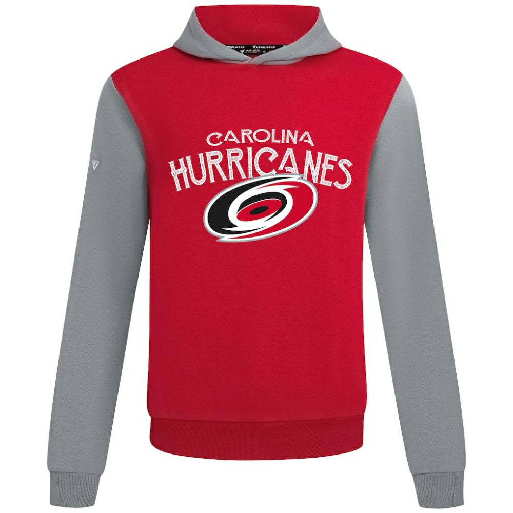 Carolina Hurricanes - Levelwear Ultimate Mission Pullover Hoodie Red/Gray