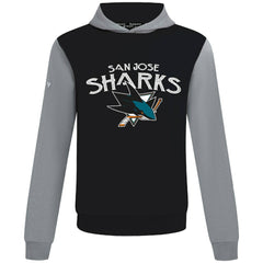 San Jose Sharks - Levelwear Ultimate Mission Pullover Hoodie Black/Gray