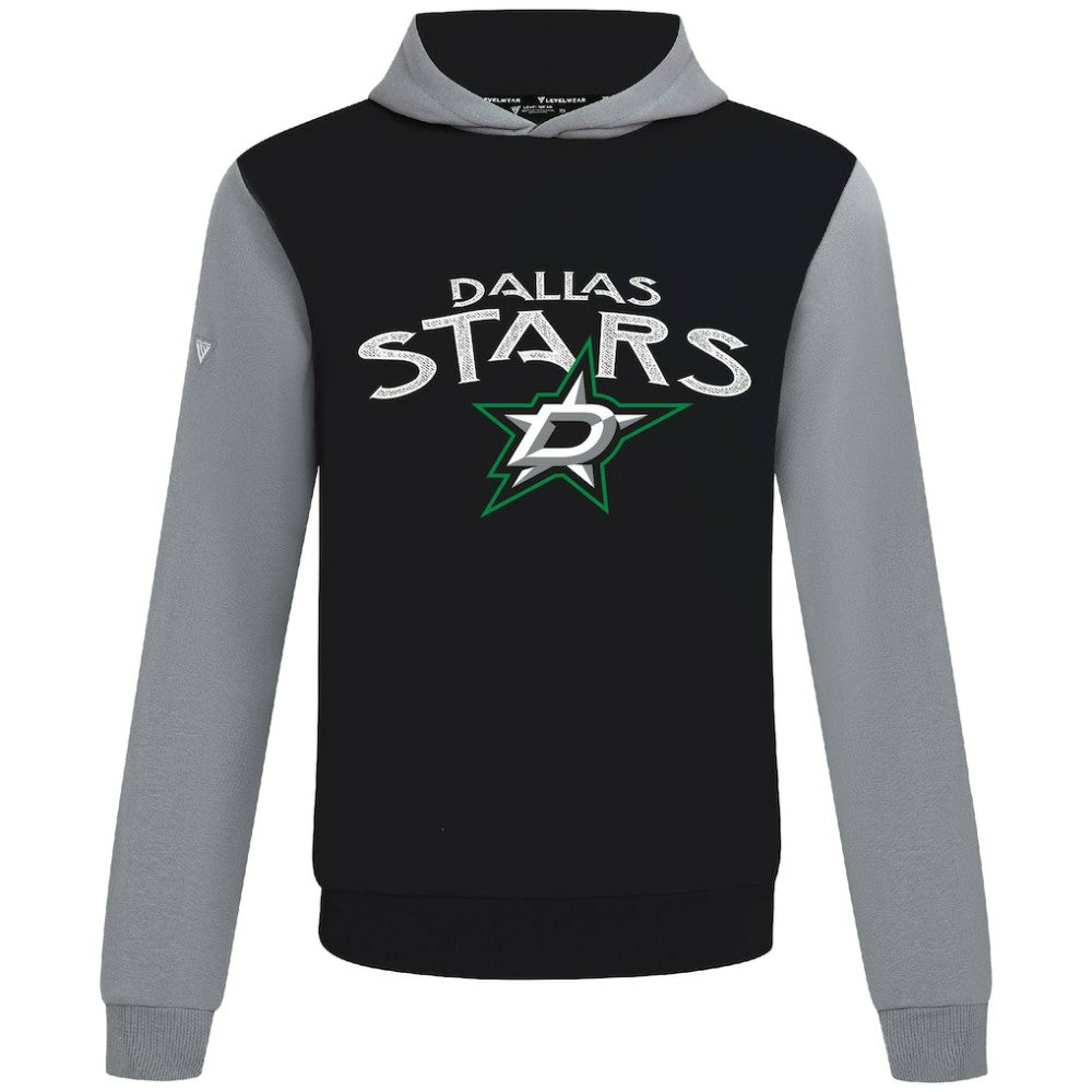 Dallas Stars - Levelwear Ultimate Mission Pullover Hoodie Black/Gray