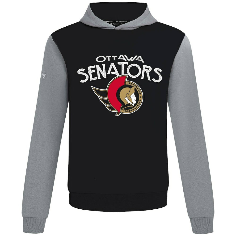 Ottawa Senators - Levelwear Ultimate Mission Pullover Hoodie Black/Gray