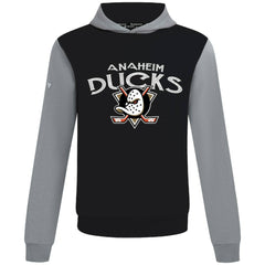 Anaheim Ducks - Levelwear Ultimate Mission Pullover Hoodie Black/Gray