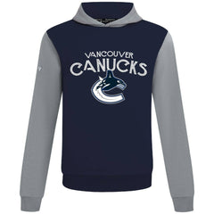 Vancouver Canucks - Levelwear Ultimate Mission Pullover Hoodie Navy/Gray