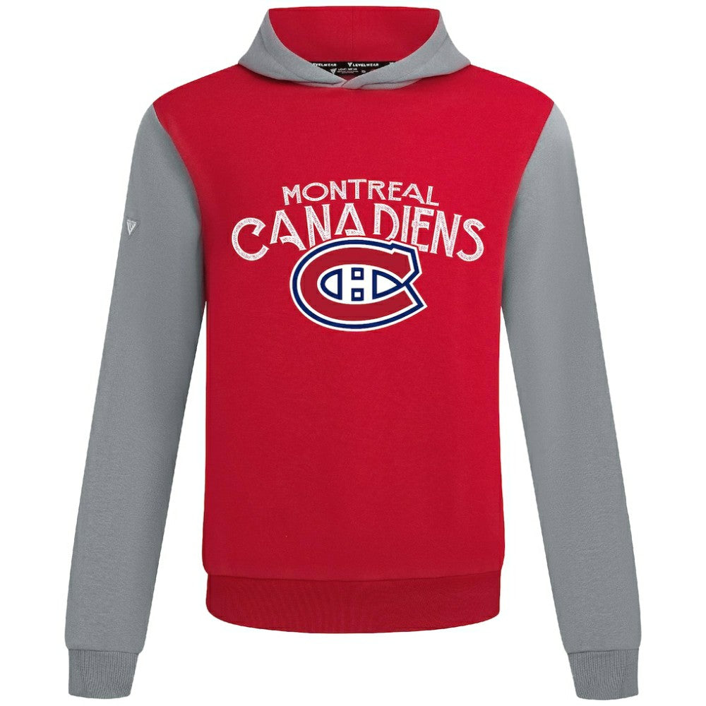 Montreal Canadiens - Levelwear Ultimate Mission Pullover Hoodie Red/Gray