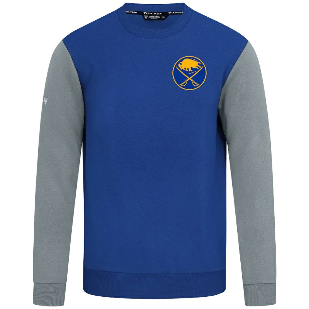 Buffalo Sabres - Levelwear Ultimate Response Sweatshirt Royal/Gray