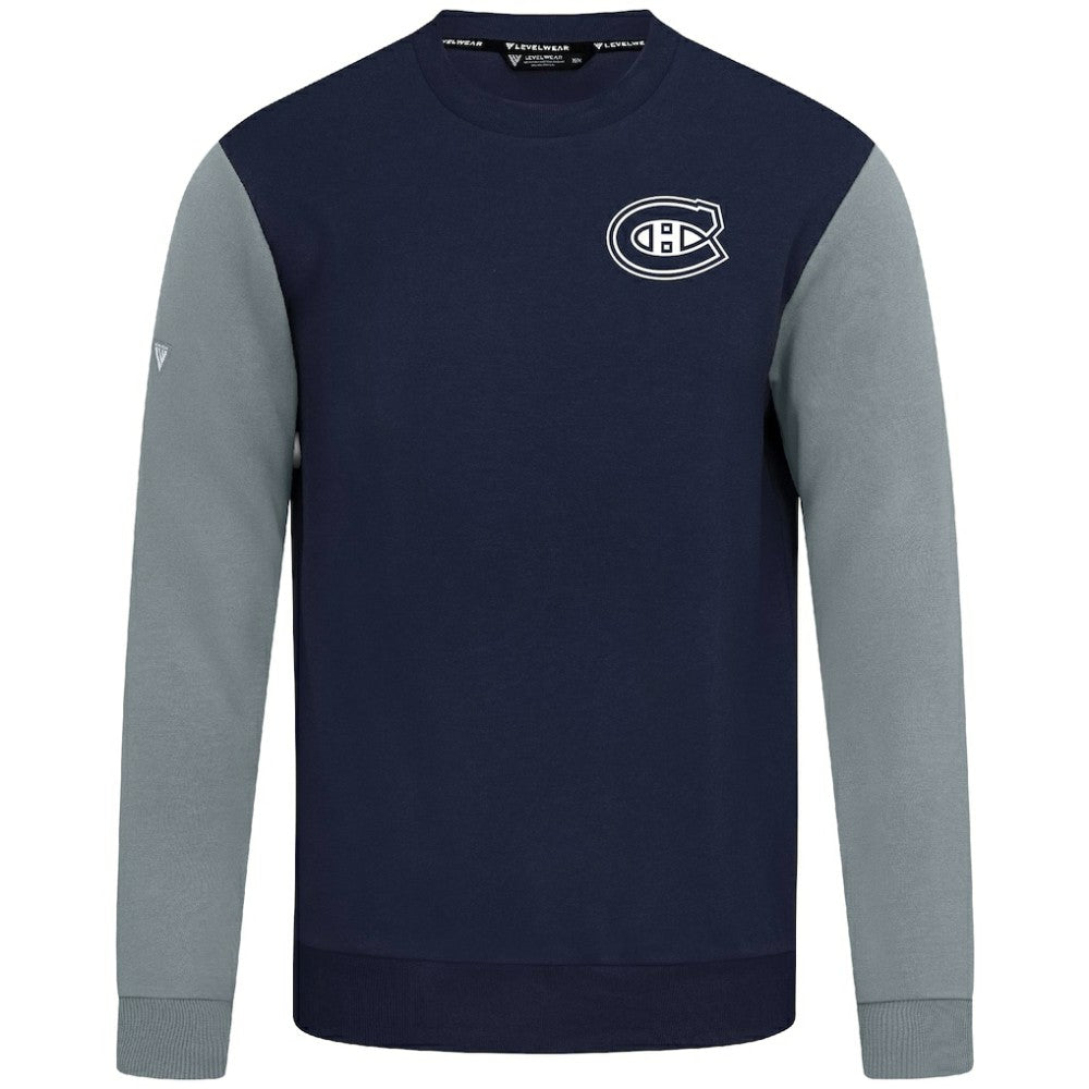 Montreal Canadiens - Levelwear Ultimate Response Sweatshirt Navy/Gray