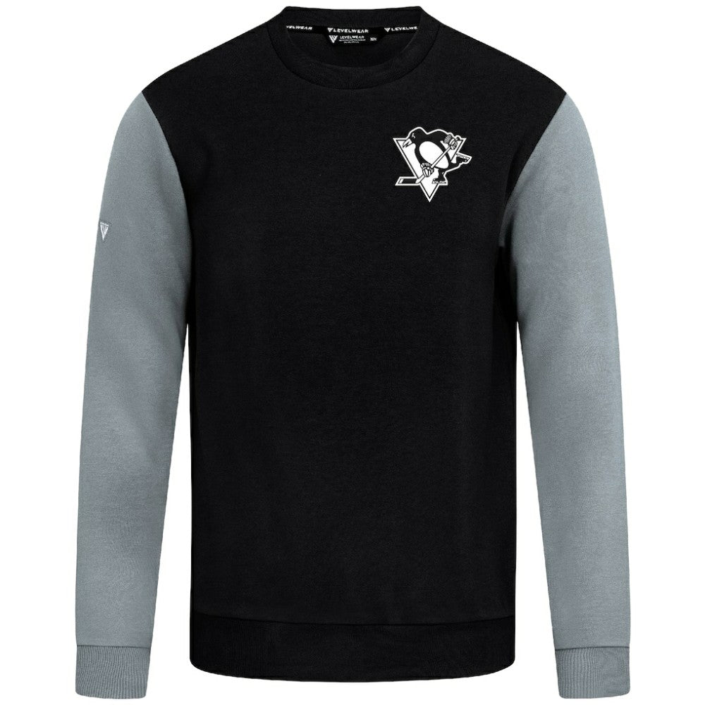 Pittsburgh Penguins Levelwear Ultimate Response Sweatshirt Black/Gray