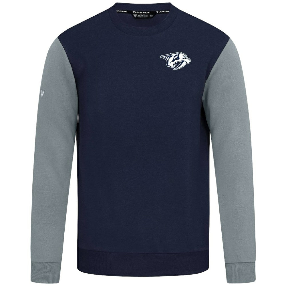 Nashville Predators - Levelwear Ultimate Response Sweatshirt Navy/Gray