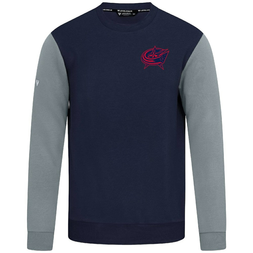 Columbus Blue Jackets - Levelwear Ultimate Response Sweatshirt Navy/Gray