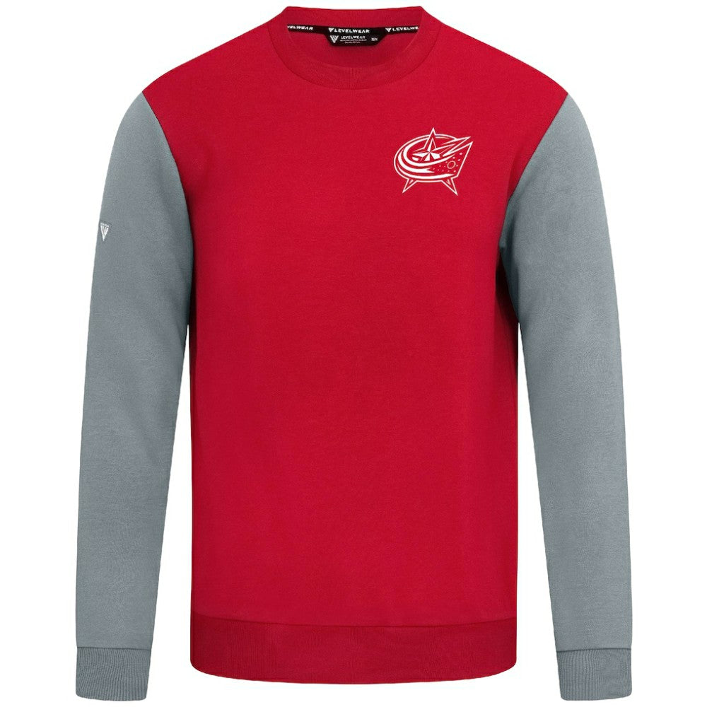 Columbus Blue Jackets - Levelwear Ultimate Response Sweatshirt Red/Gray