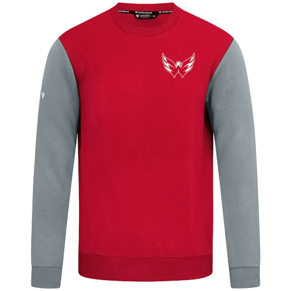 Washington Capitals Levelwear Ultimate Response Sweatshirt Red/Gray