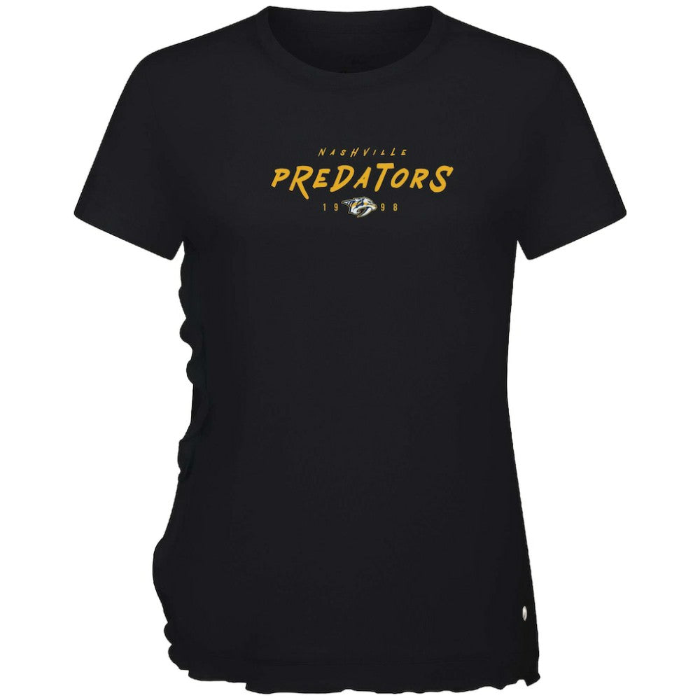 Nashville Predators - Levelwear Women's Airflow Scratched T-Shirt Black
