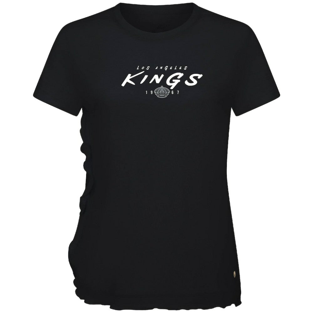 Los Angeles Kings - Levelwear Women's Airflow Scratched T-Shirt Black