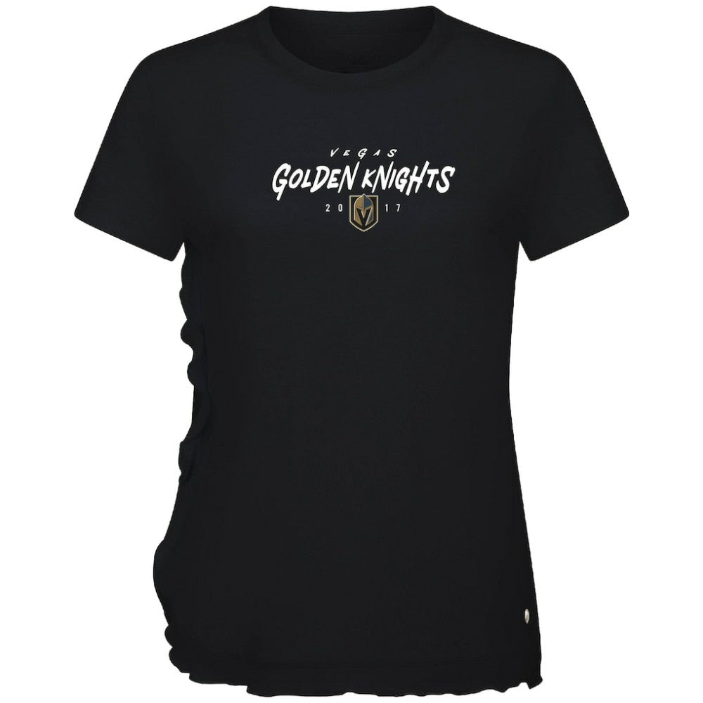 Vegas Golden Knights Levelwear Women's Airflow Scratched T-Shirt Black