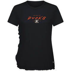 Anaheim Ducks - Levelwear Women's Airflow Scratched T-Shirt Black