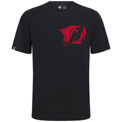 New Jersey Devils - Levelwear Focal Blasted T-Shirt Black