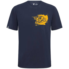 Nashville Predators - Levelwear Focal Blasted T-Shirt Navy