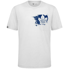 Toronto Maple Leafs - Levelwear Focal Blasted T-Shirt White