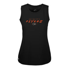 Philadelphia Flyers - Levelwear Women's Macy Scratched Tank Top Black