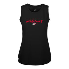 Carolina Hurricanes - Levelwear Women's Macy Scratched Tank Top Black