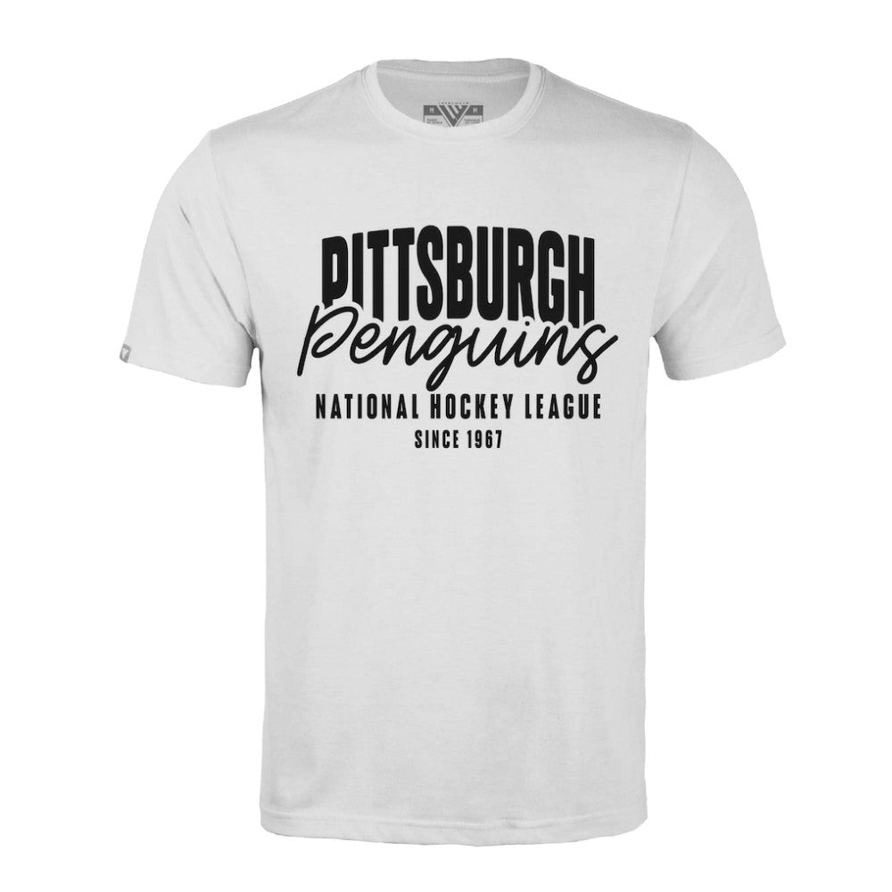 Pittsburgh Penguins Levelwear Richmond Response T-Shirt White