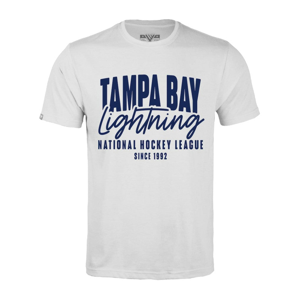 Tampa Bay Lightning - Levelwear Richmond Response T-Shirt White