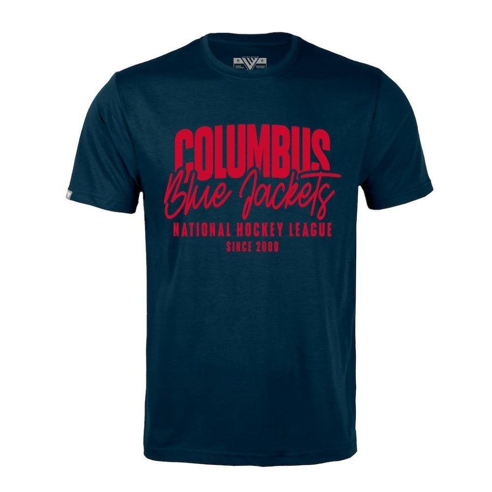 Columbus Blue Jackets - Levelwear Richmond Response T-Shirt Navy