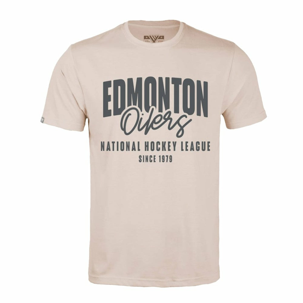 Edmonton Oilers - Levelwear Richmond Response T-Shirt Khaki