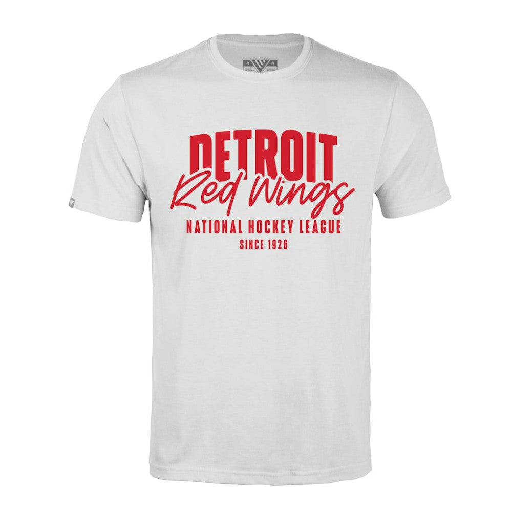 Detroit Red Wings - Levelwear Richmond Response T-Shirt White