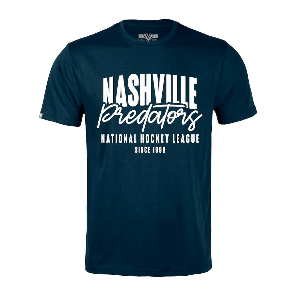 Nashville Predators - Levelwear Richmond Response T-Shirt Navy