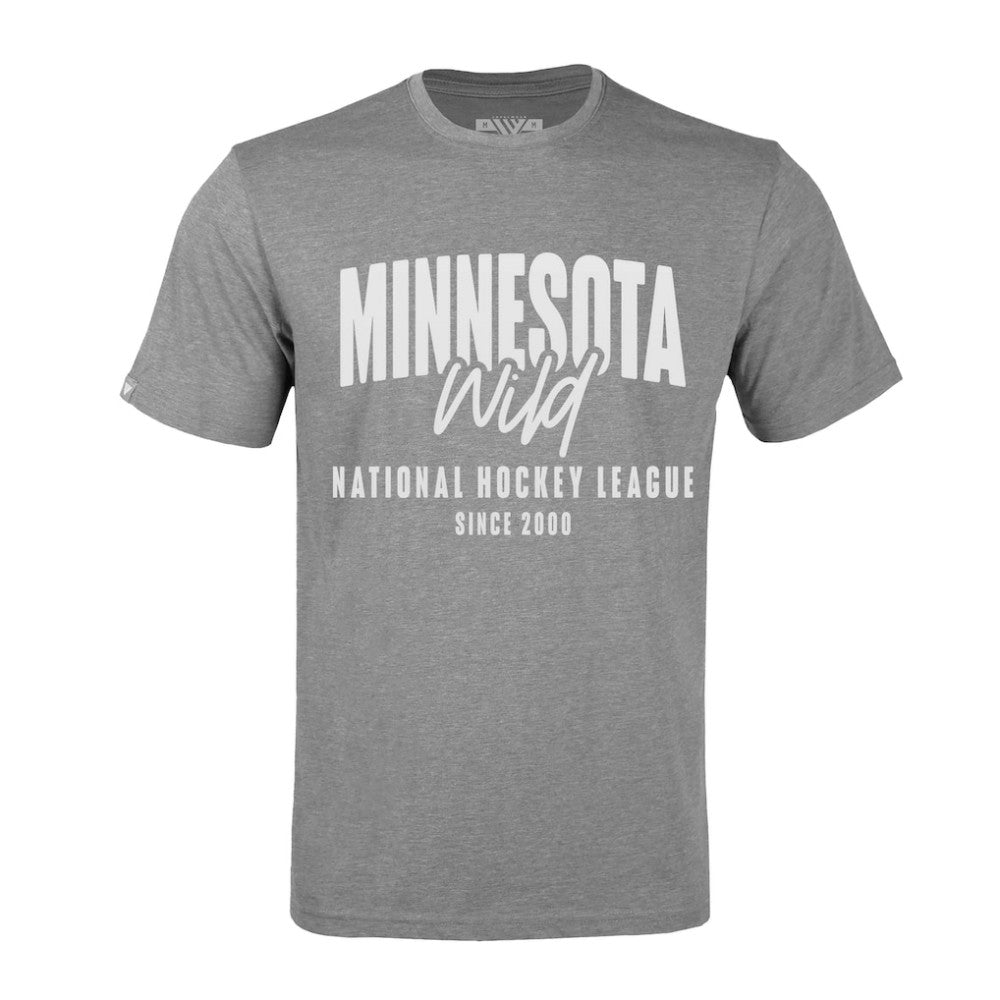 Minnesota Wild - Levelwear Richmond Response T-Shirt Gray