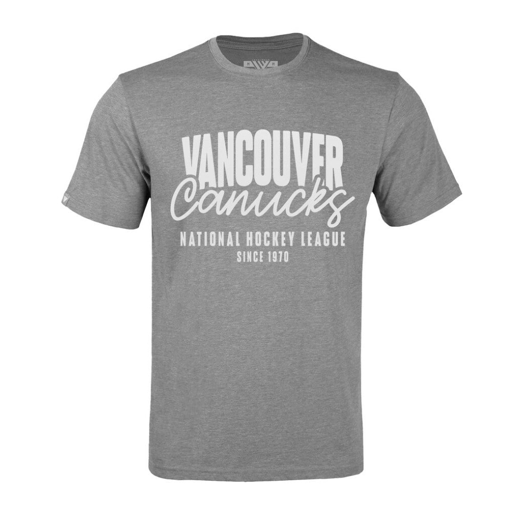 Vancouver Canucks - Levelwear Richmond Response T-Shirt Gray