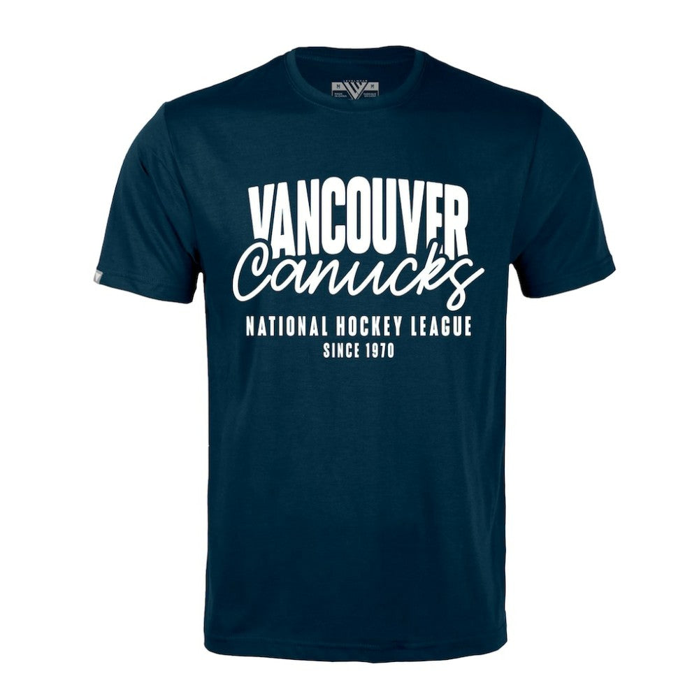 Vancouver Canucks - Levelwear Richmond Response T-Shirt Navy