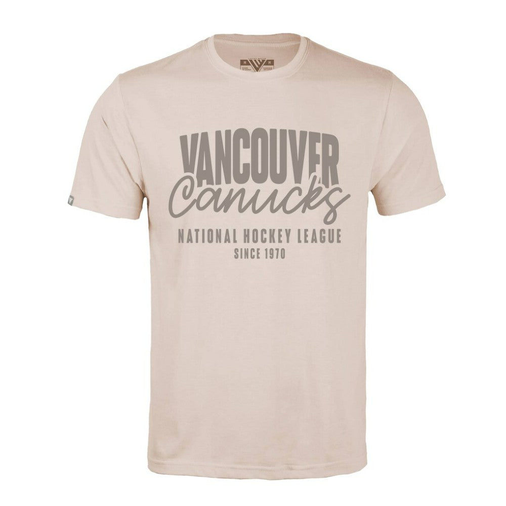 Vancouver Canucks - Levelwear Richmond Response T-Shirt Khaki