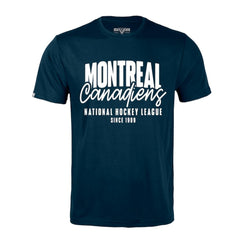 Montreal Canadiens - Levelwear Richmond Response T-Shirt Navy