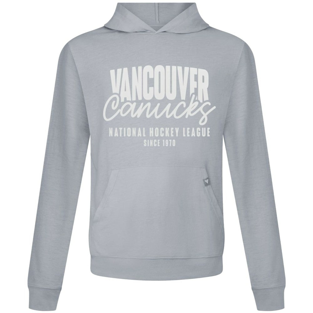Vancouver Canucks - Levelwear Relay Response Pullover Hoodie Gray