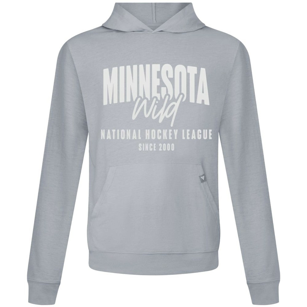 Minnesota Wild - Levelwear Relay Response Pullover Hoodie Gray