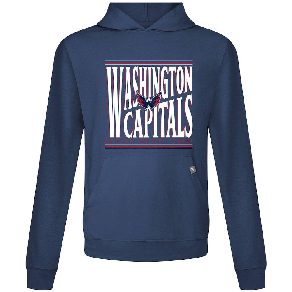 Washington Capitals Levelwear Relay Powerhouse Pullover Hoodie Navy