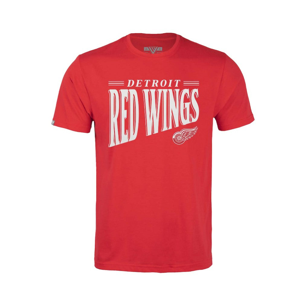 Detroit Red Wings - Levelwear Youth Little Richmond Tally T-Shirt Red
