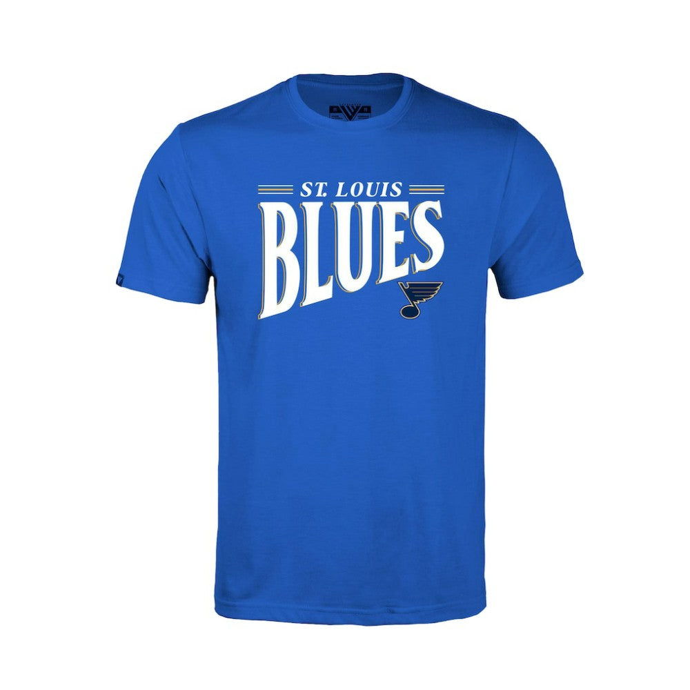 St. Louis Blues - Levelwear Youth Little Richmond Tally T-Shirt Royal