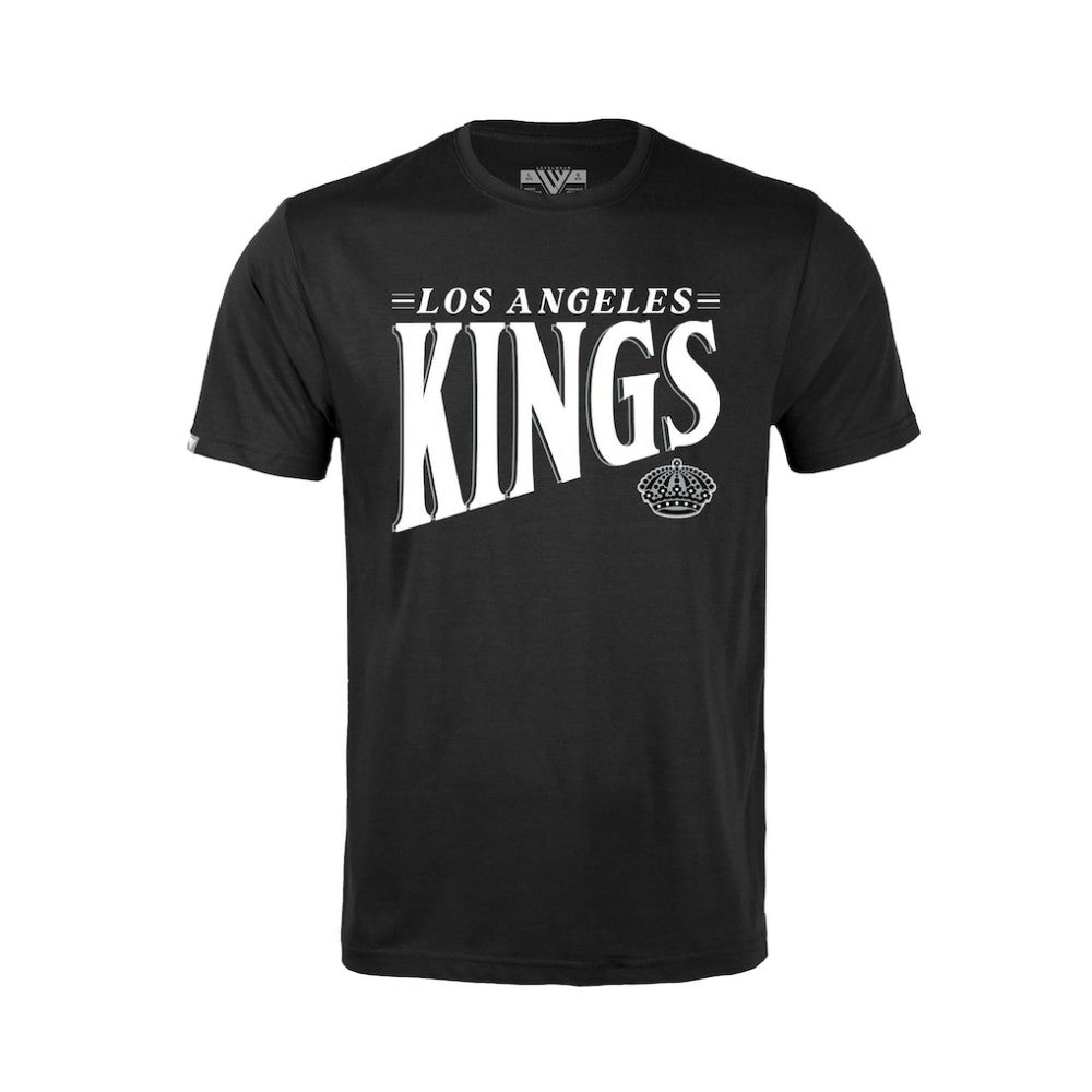 Los Angeles Kings - Levelwear Youth Little Richmond Tally T-Shirt Black