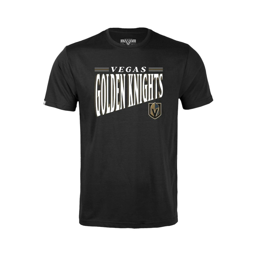 Vegas Golden Knights Levelwear Youth Little Richmond Tally T-Shirt Black