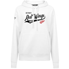 Detroit Red Wings - Levelwear Women's Adorn Glide Pullover Hoodie White