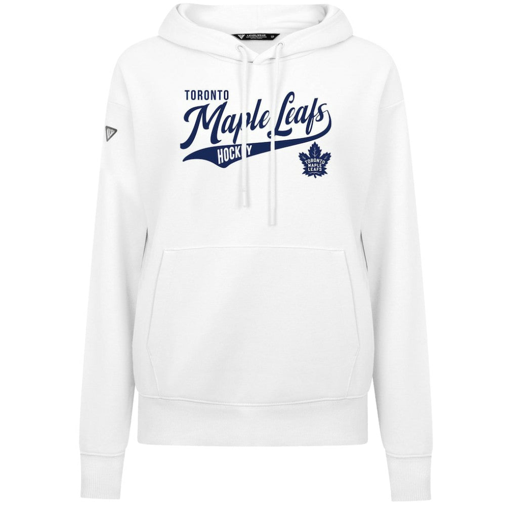Toronto Maple Leafs - Levelwear Women's Adorn Glide Pullover Hoodie White