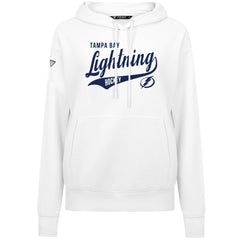 Tampa Bay Lightning - Levelwear Women's Adorn Glide Pullover Hoodie White