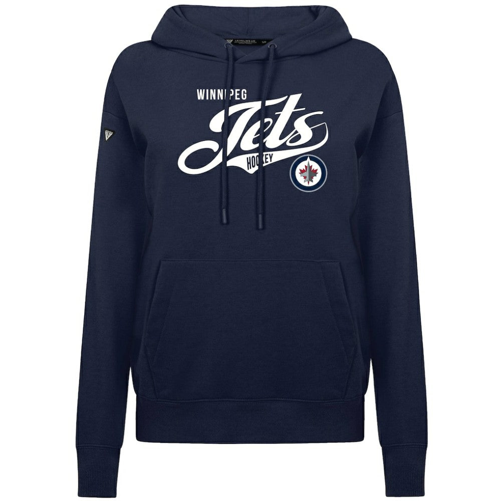 Winnipeg Jets - Levelwear Women's Adorn Glide Pullover Hoodie Navy
